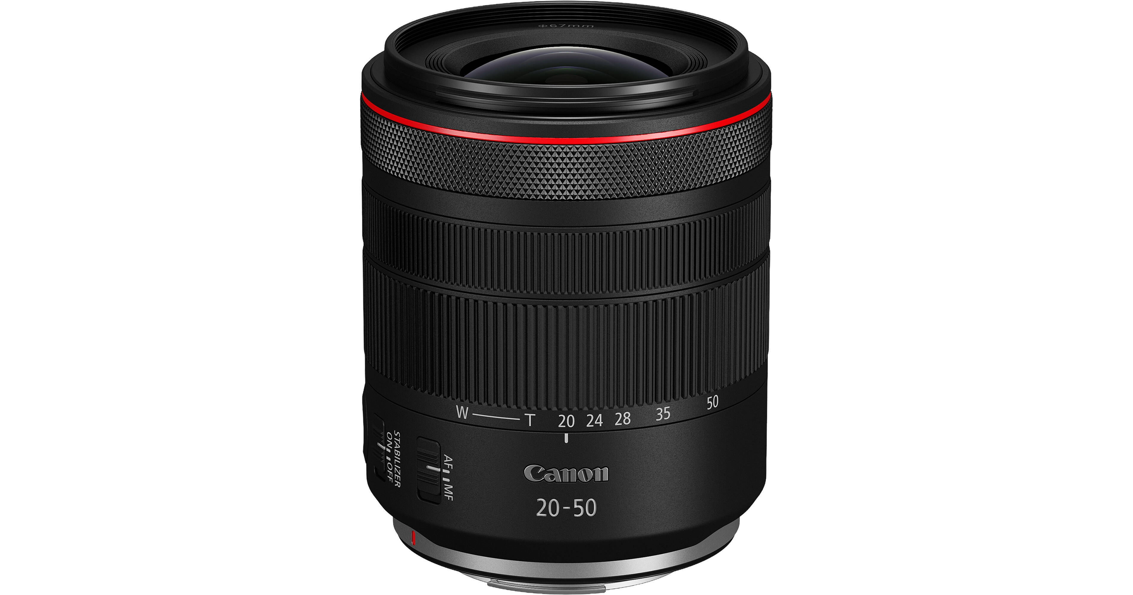 Canon RF 20-50mm f/4L IS USM PZ lens