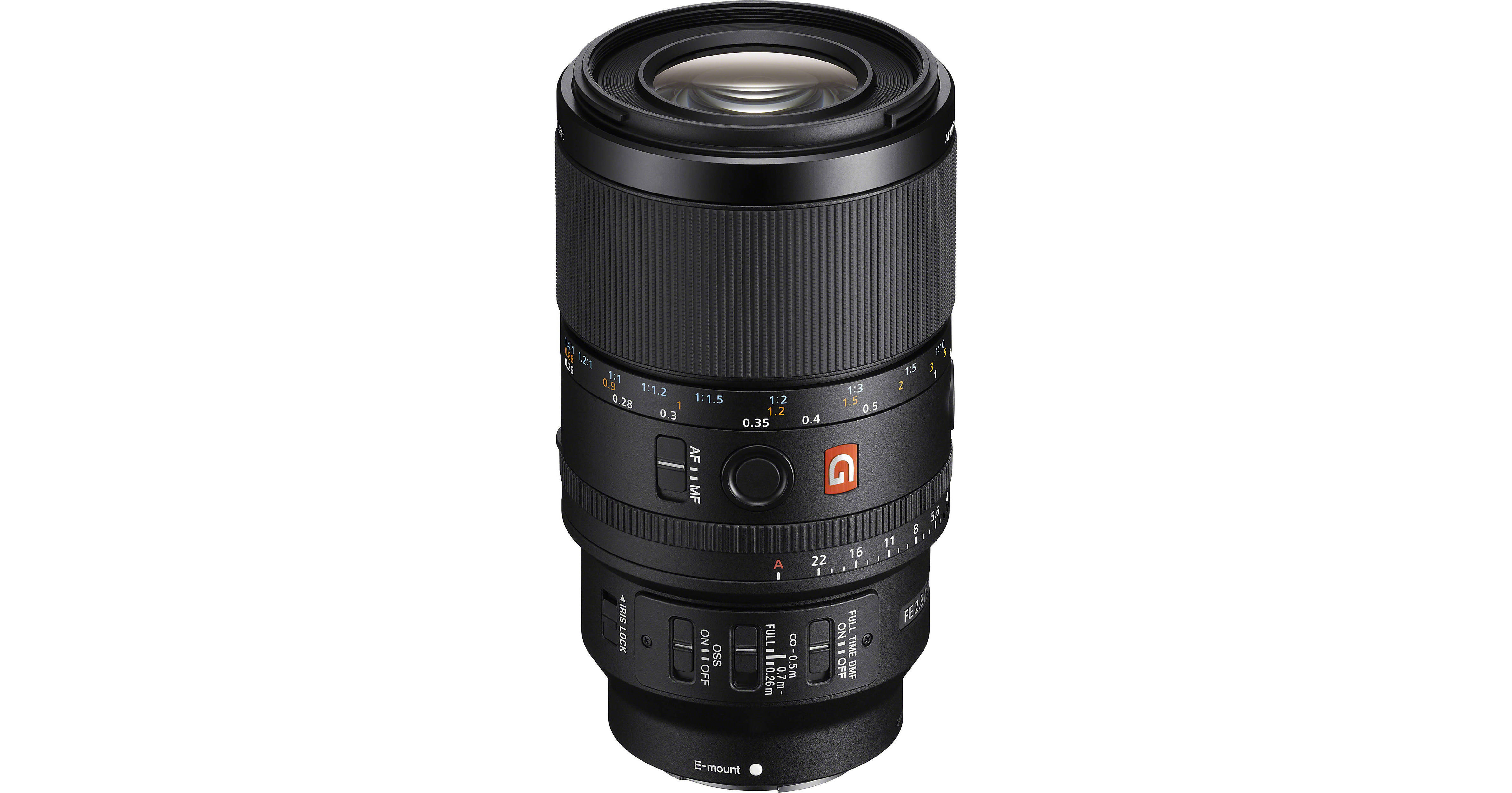 Sony FE 100mm f/2.8 Macro GM Lens (Sony E)