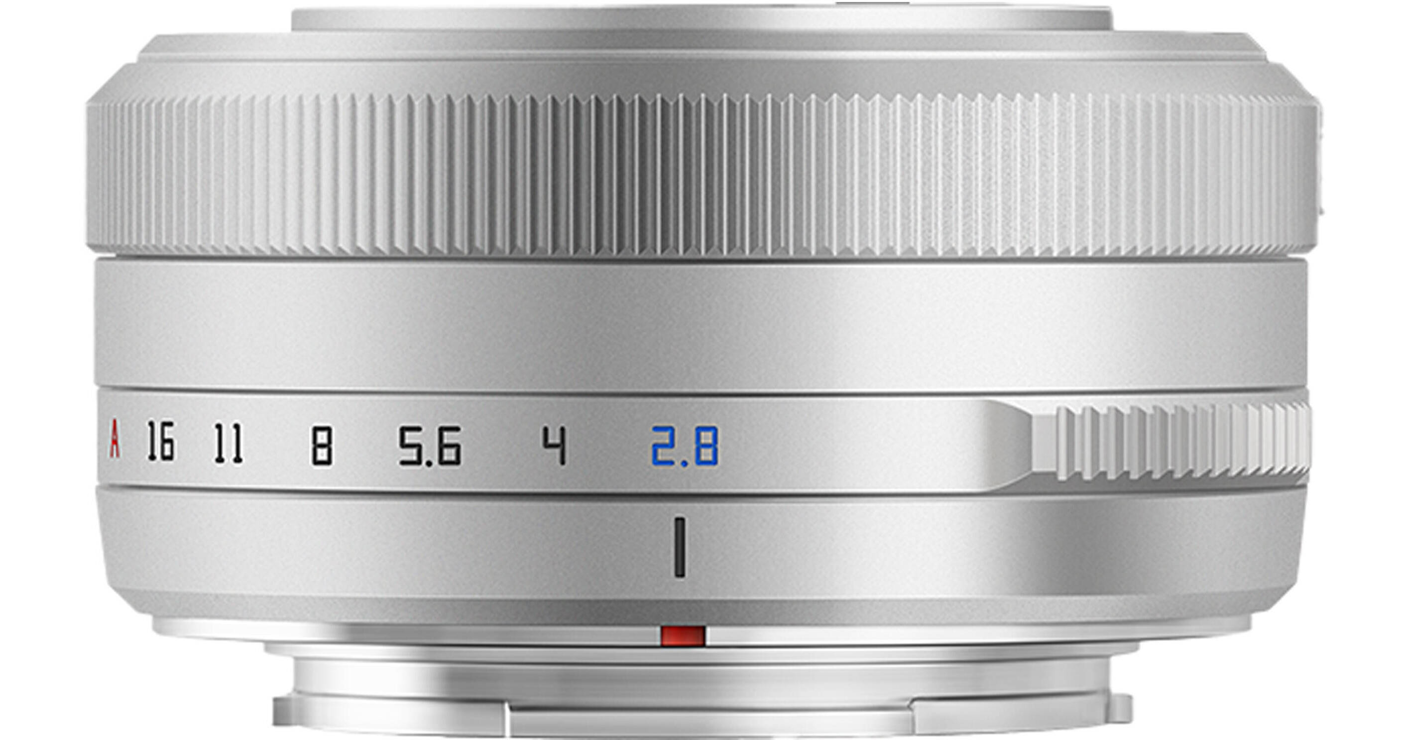 TTArtisan 27mm f/2.8 Lens (FUJIFILM X, Silver)