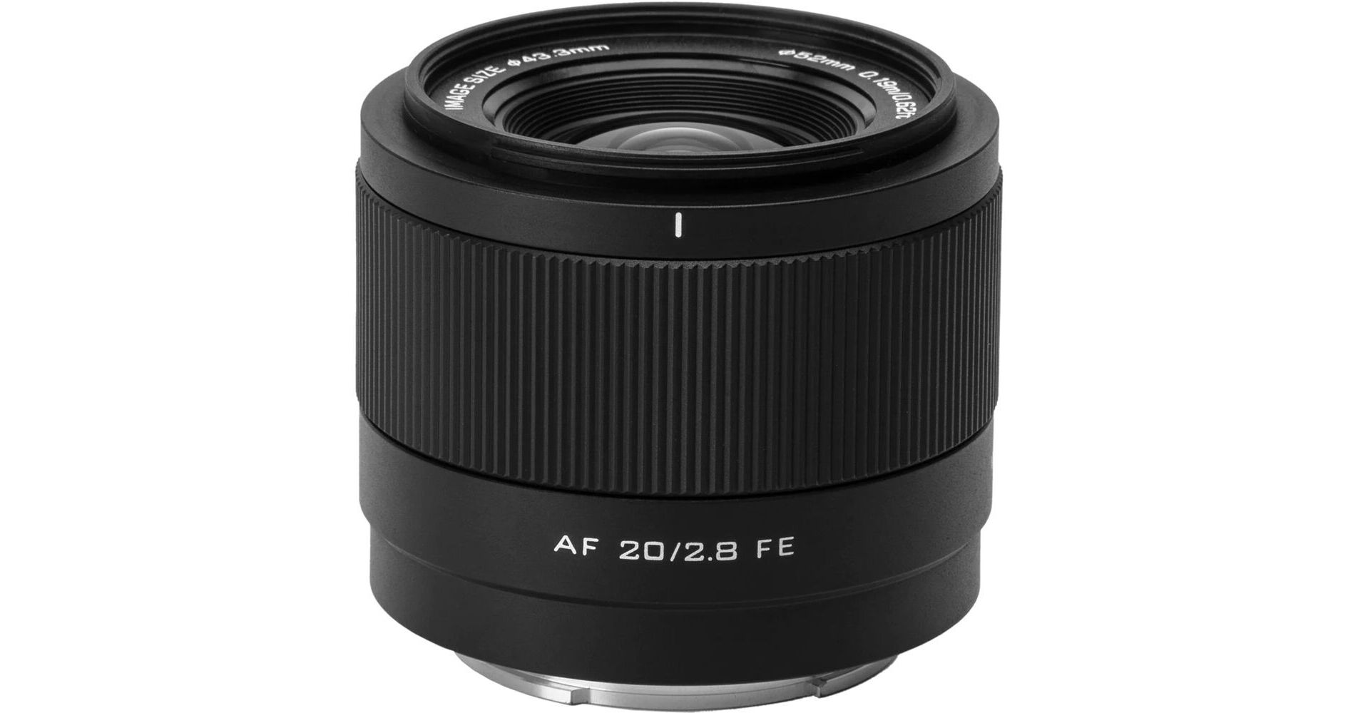Viltrox AF 20mm f/2.8 Lens (Sony E, Black)