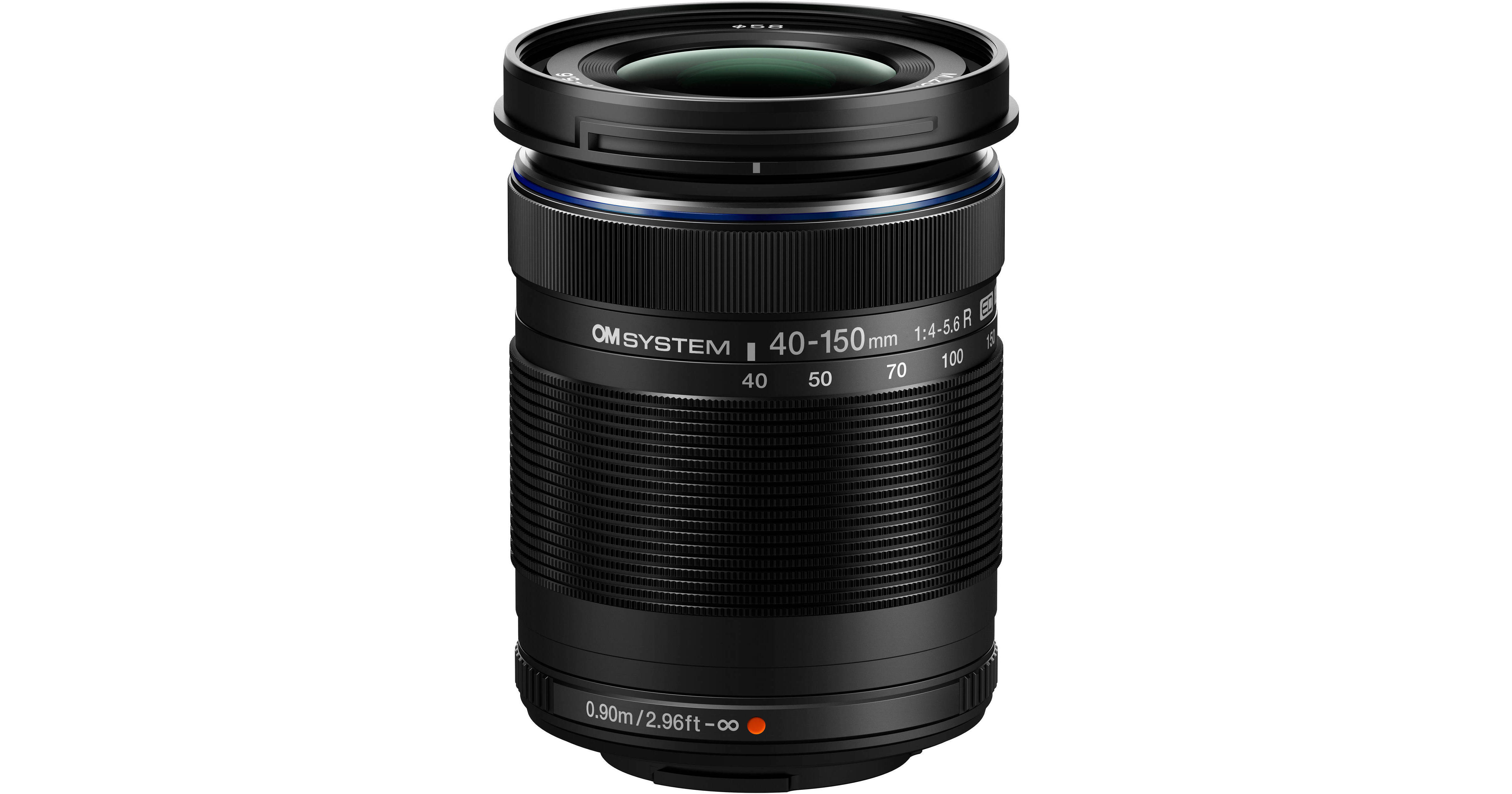 OM SYSTEM M.Zuiko Digital ED 40-150mm f/4-5.6 R Lens (Black)