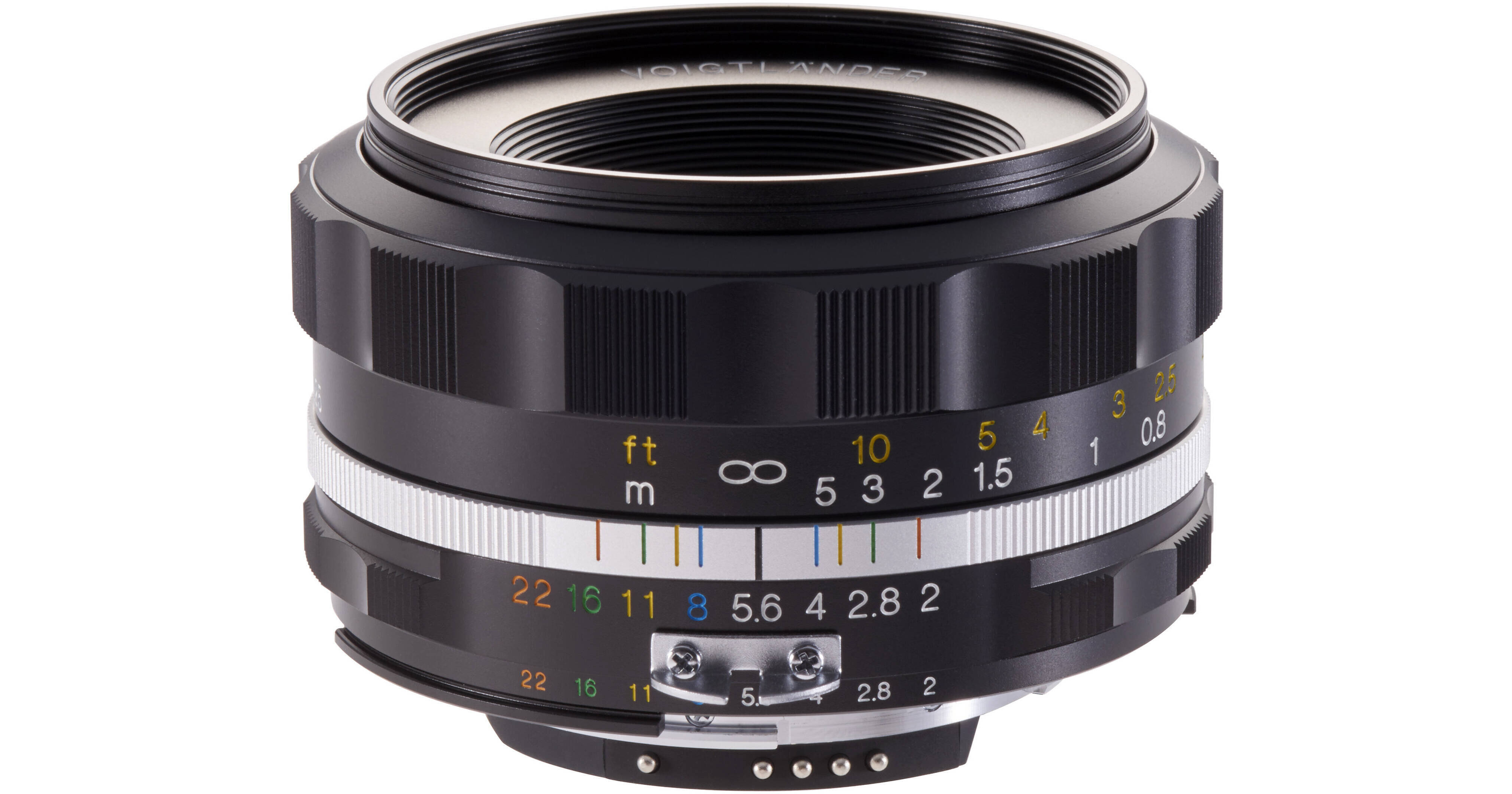 Voigtlander Ultron 40mm f/2 SL IIS Aspherical Lens for Nikon F (Black Rim)
