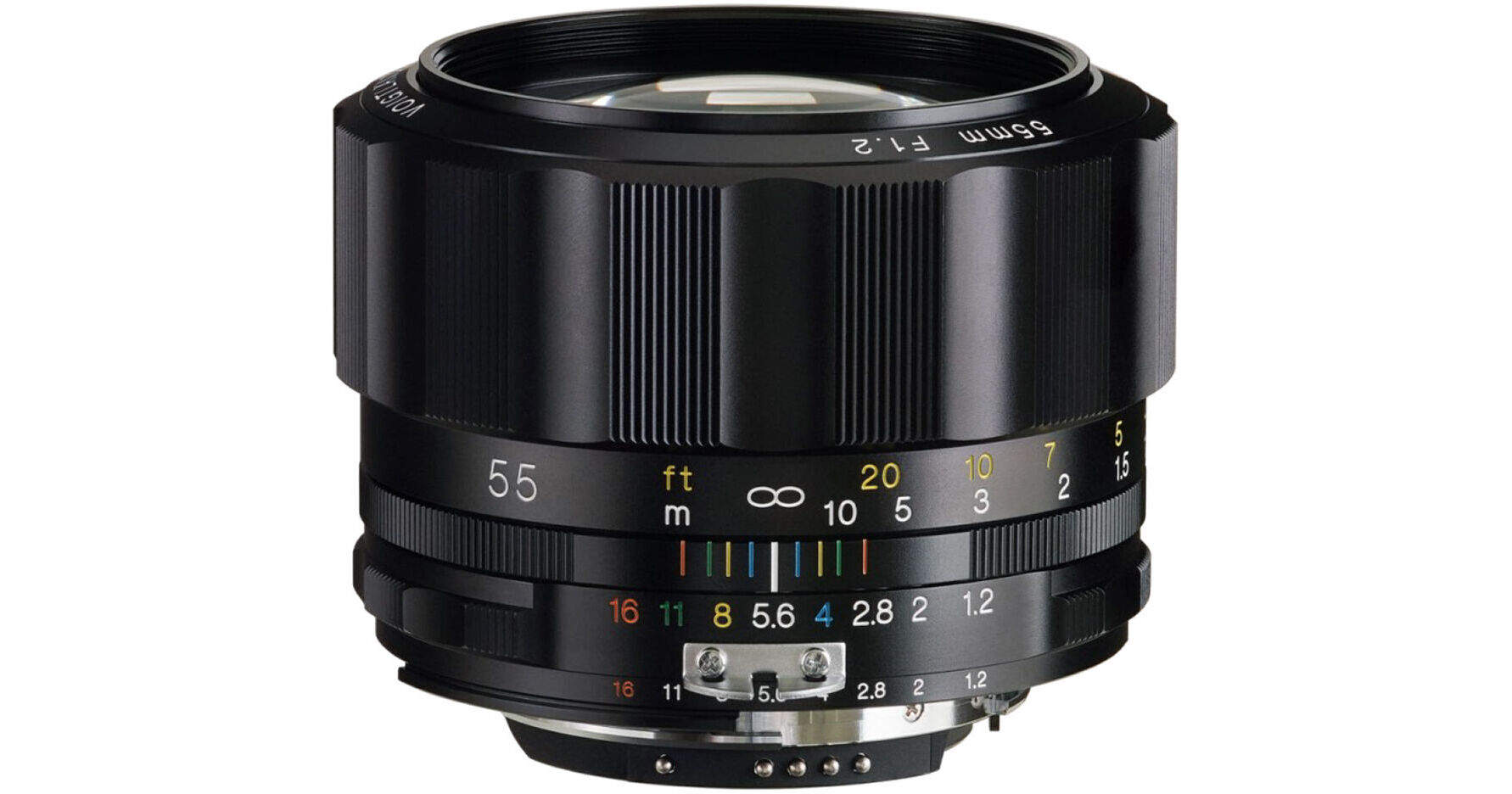 Voigtlander Nokton 55mm f/1.2 SL IIs Lens (Nikon AI-S)