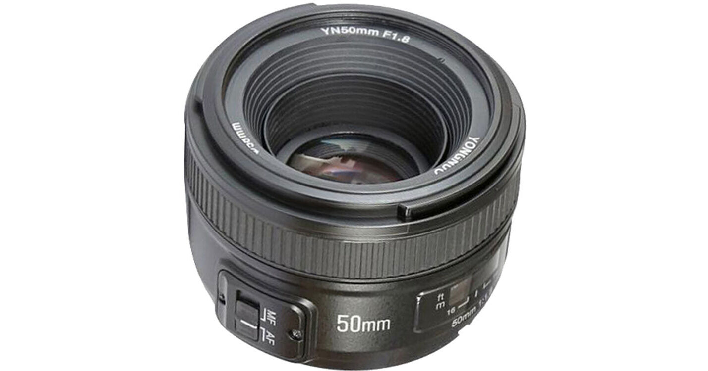 Yongnuo YN 50mm f/1.8 Lens for Nikon F