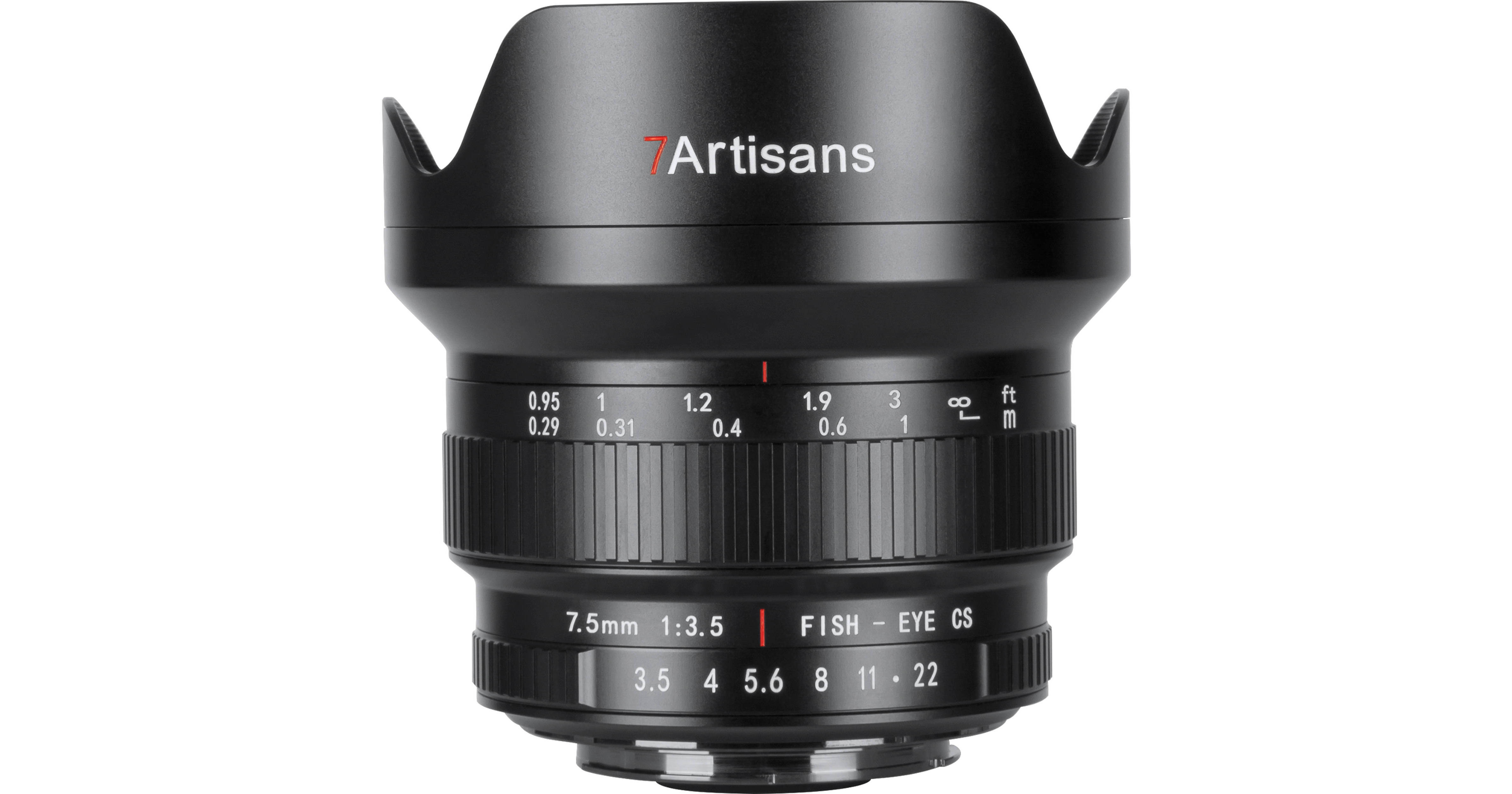7Artisans 7.5mm f/3.5 Fisheye Lens (Nikon F)
