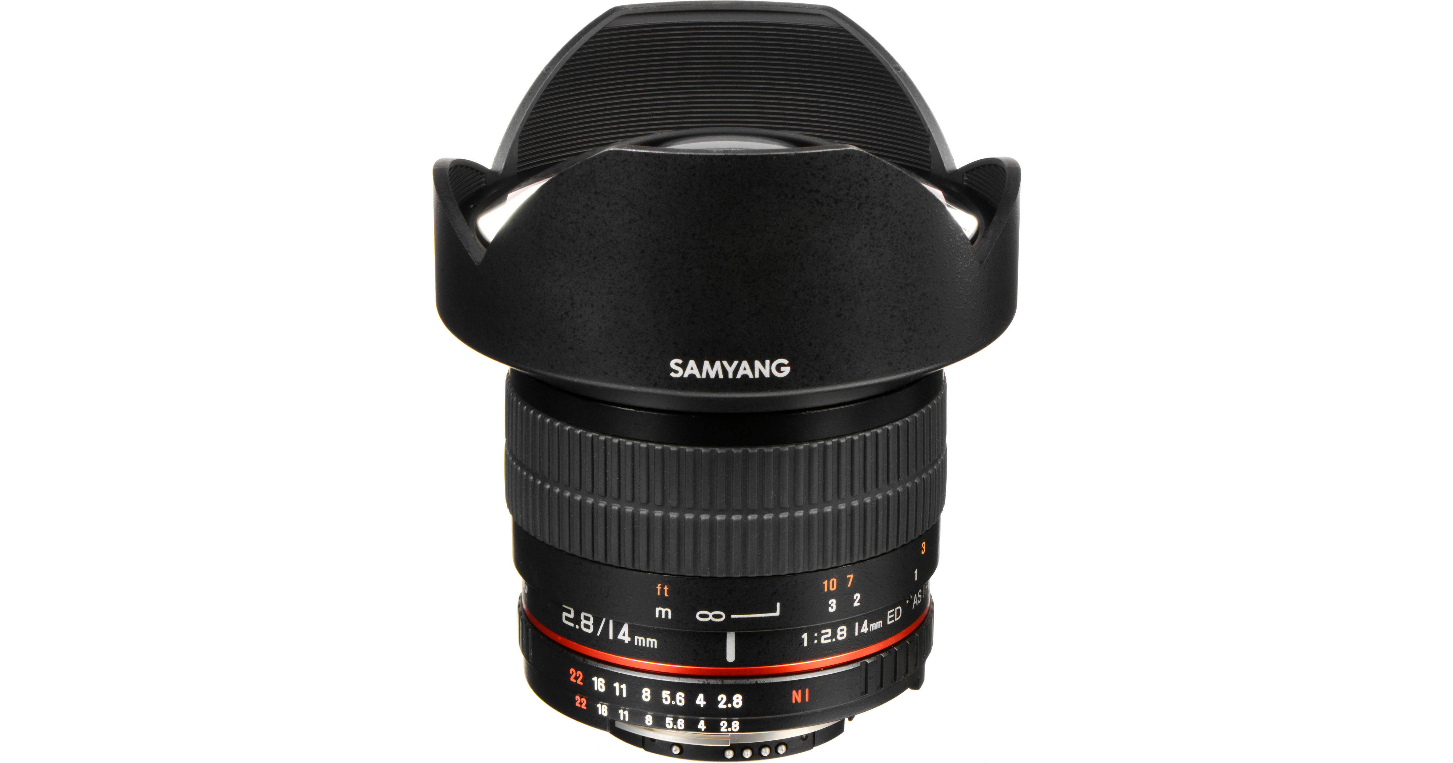 Samyang 14mm f/2.8 ED AS IF UMC Lens for Nikon F