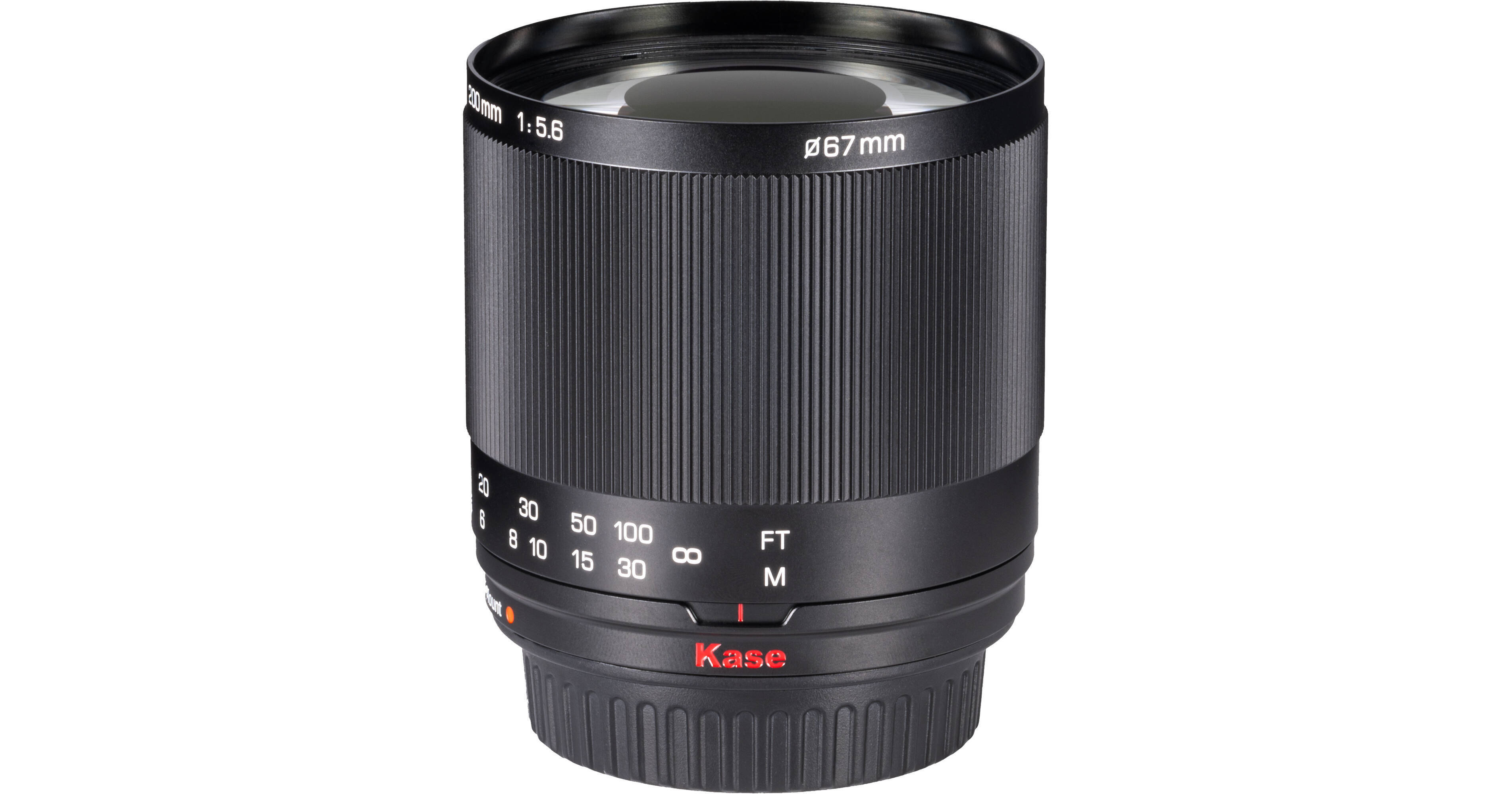 Kase 200mm f/5.6 MC Reflex Mirror Lens (Canon EF)