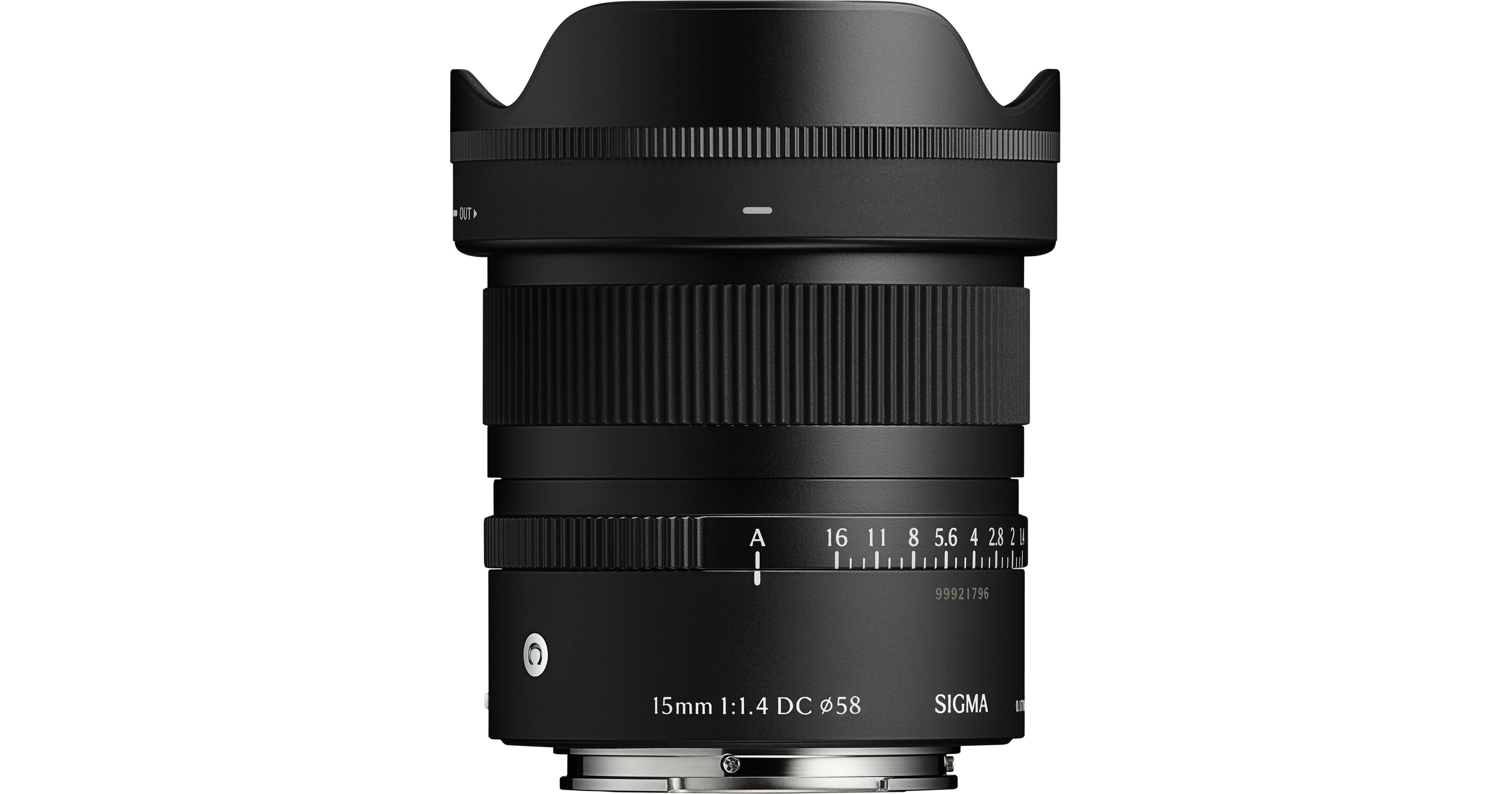Sigma Contemporary 15mm F1.4 DC