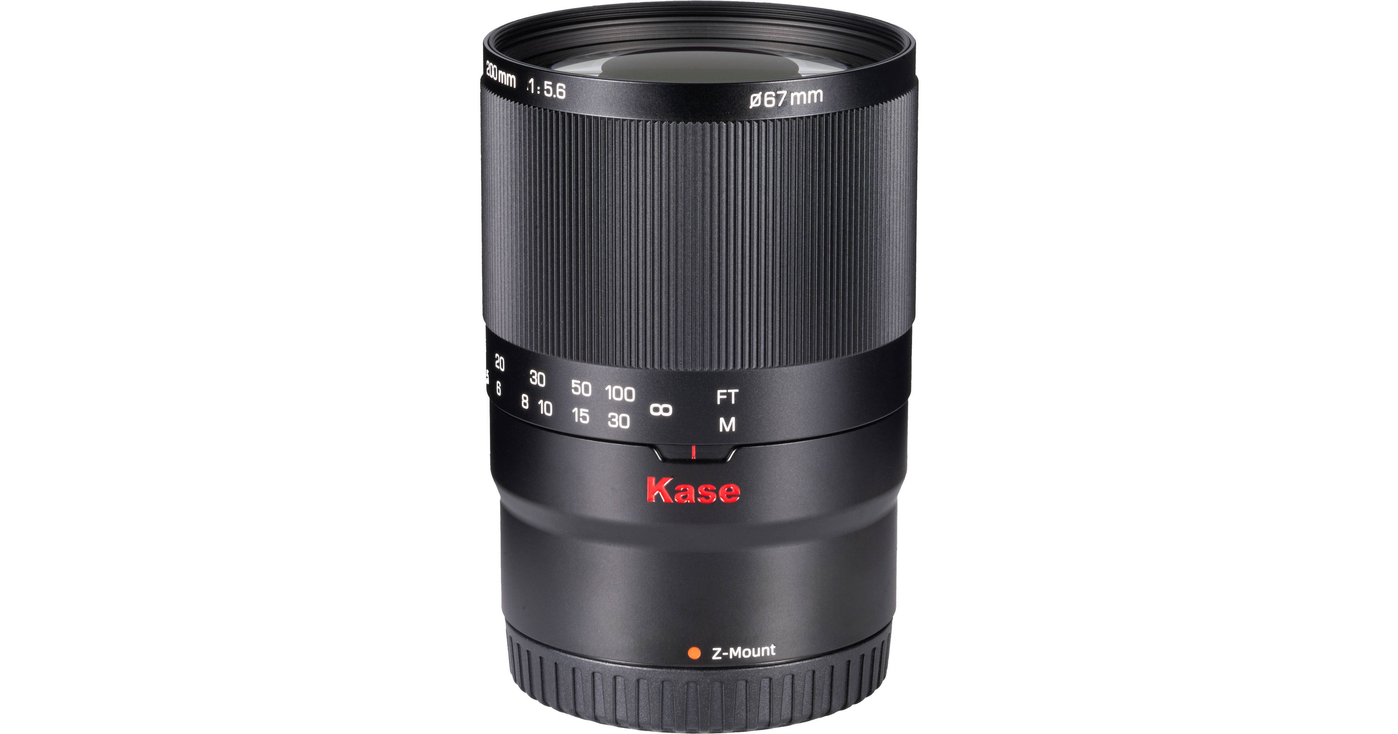 Kase 200mm f/5.6 MC Reflex