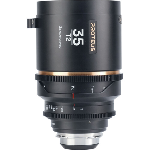 Laowa Proteus 2X Anamorphic 35mm T2 Lens (PL/EF, Feet, Amber Flare)