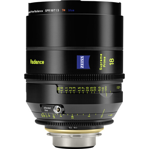 ZEISS Supreme Prime Radiance 18mm T1.5 Lens (PL, Feet)