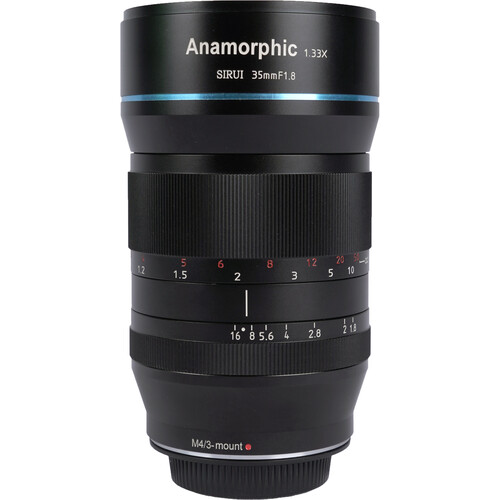 Sirui 35mm f/1.8 Anamorphic 1.33x Lens (MFT Mount)