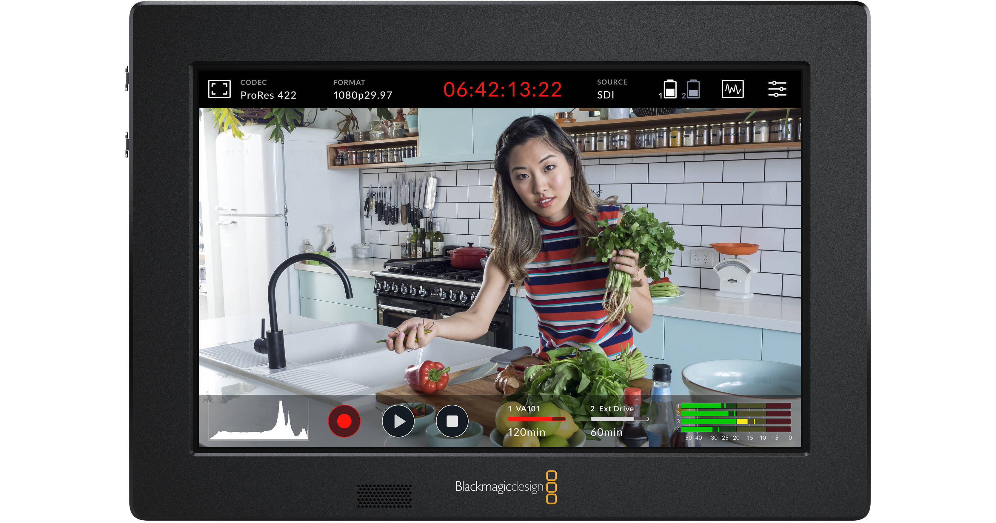 Blackmagic Design Video Assist 3G-SDI/HDMI 7" Recorder/Monitor