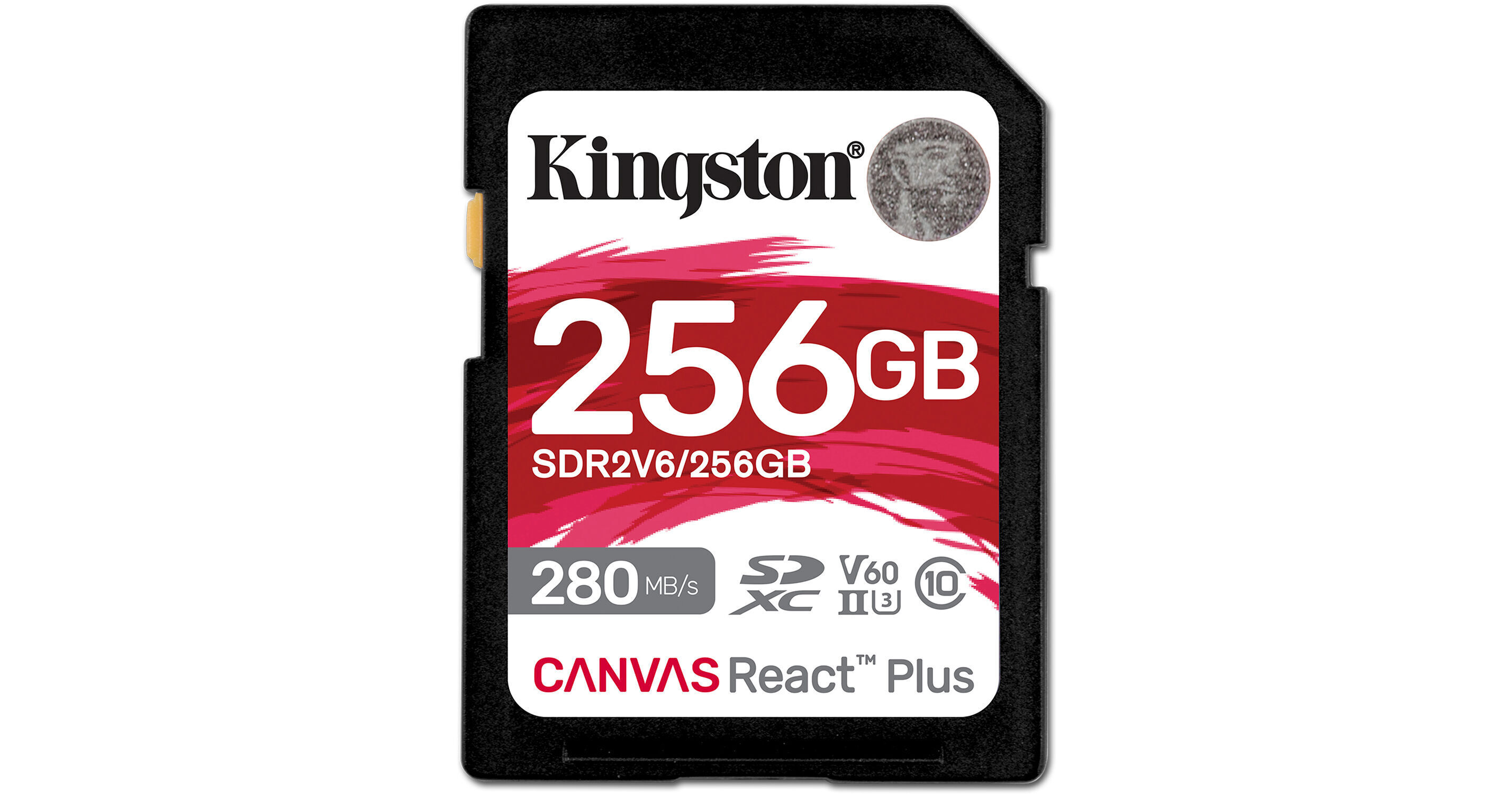 Kingston 256GB Canvas React Plus UHS-II SDXC Memory Card