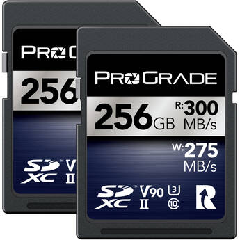 ProGrade Digital 256GB UHS-II SDXC Iridium Memory Card