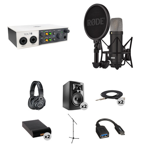 Volt 2 USB-C Audio Interface with Home Studio Kit